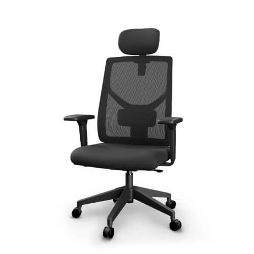 Ergonomická kancelářská židle Liftor Focus, černá