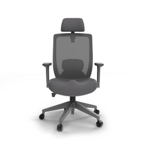 Ergonomická kancelářská židle Liftor Space, šedá