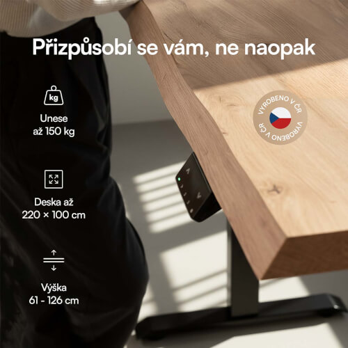 Výškově nastavitelný stůl Liftor Expert