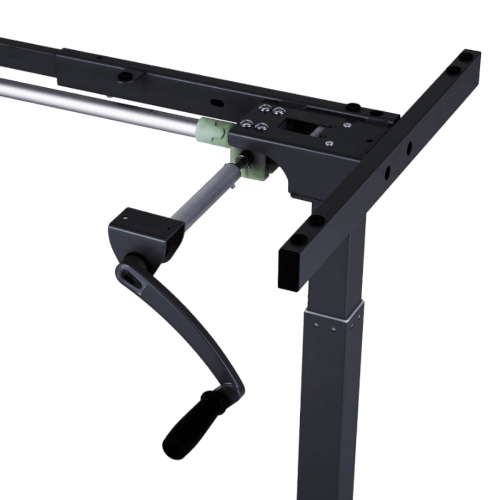 Výškově nastavitelná podnož černá Liftor Entry