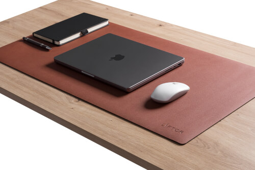 Liftor Mouse pad - podložka pod myš a klávesnici, světle hnědá