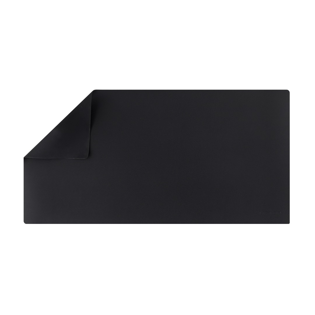 Detail struktury ekokůže podložky Liftor Mouse pad