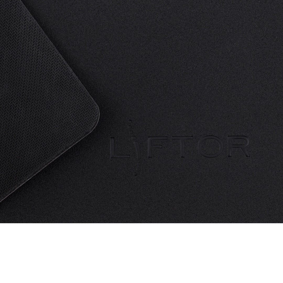 Podložka pod myš a klávesnici Liftor Mouse pad z ekokůže s raženým logem